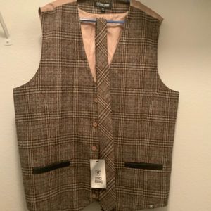 Stacy Adams Vest and Tie/3XL